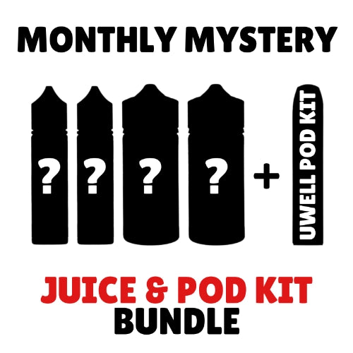 Monthly Mystery Juice & Pod Kit Bundle - May edition | E-liquids | Vape World Australia