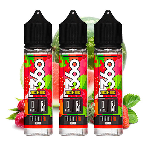 360 Triple Red Twist E Liquid Vape World Australia E Liquid