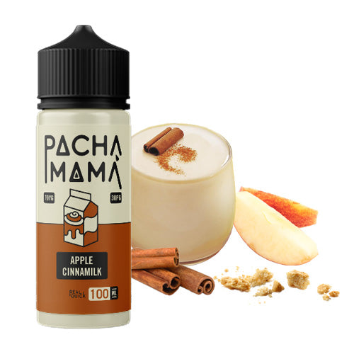 Apple Cinnamilk 100ml | Pacha Mama Dessert | Vape World Australia | E-Liquid