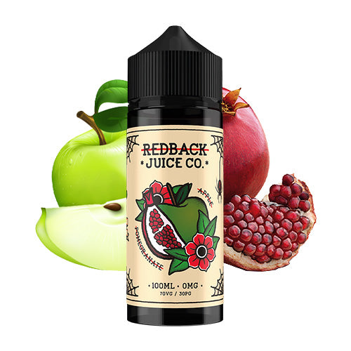 Apple & Pomegranate 100ml | Redback Juice Co. | Vape World Australia | E-Liquid
