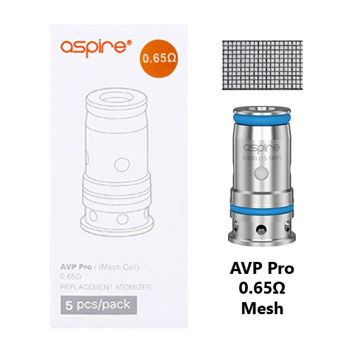 Aspire AVP Pro Coils 0.65ohm | Vape World Australia | Vaping Hardware