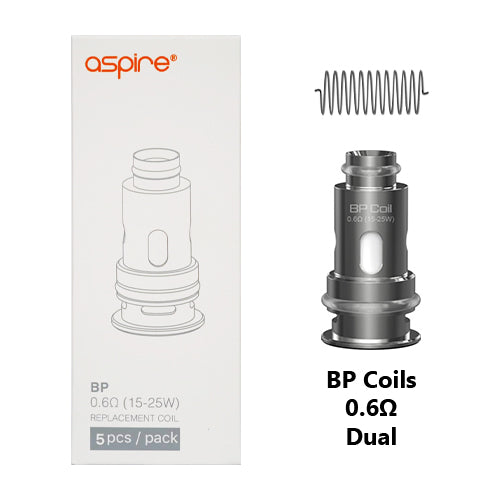 Aspire BP Coils 0.6ohm Dual | Vape World Australia | Vaping Hardware