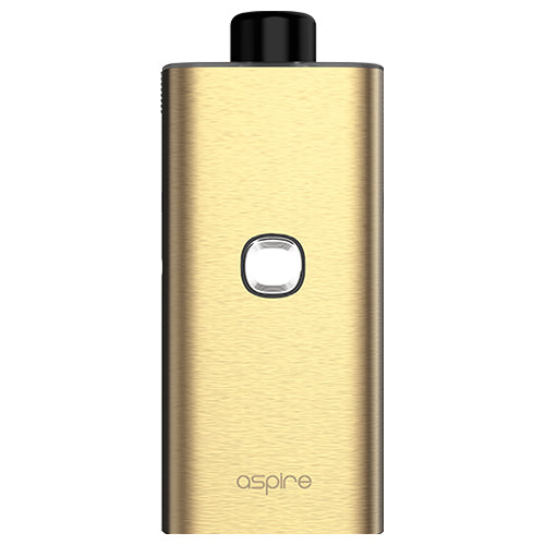 Aspire Cloudflask S Pod Kit Brushed Brass | Vape World Australia | Vaping Hardware
