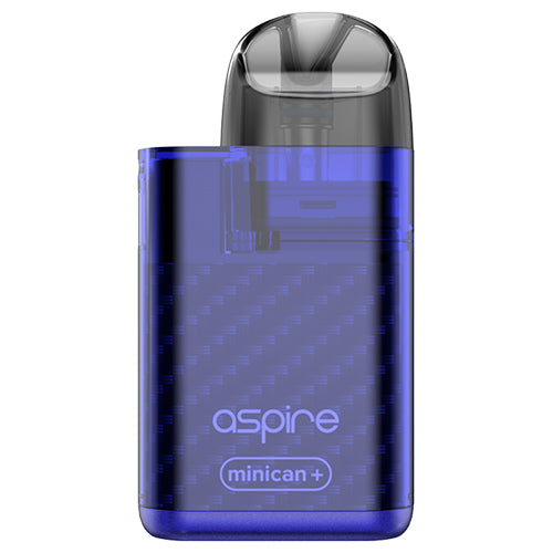 Aspire Minican+ Pod Kit Blue | Vape World Australia | Vaping Hardware