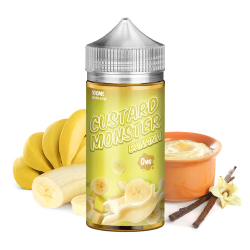 Banana 100ml | Custard Monster | Vape World Australia | E-Liquid