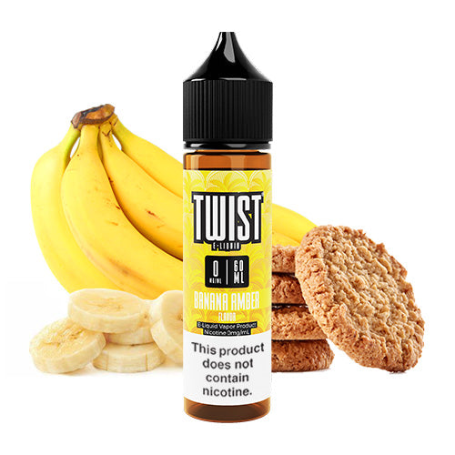 Banana Amber 60ml | Twist E-Liquids | Vape World Australia | E-Liquid