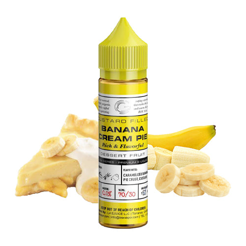 Banana Cream Pie 60ml | Glas Vapor | Vape World Australia | E-Liquid