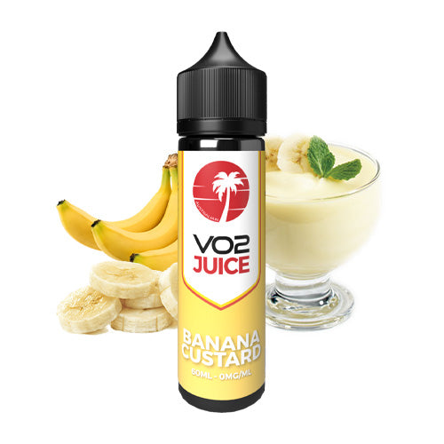 Banana Custard 60ml | Vo2 Juice | Vape World Australia | E-Liquid