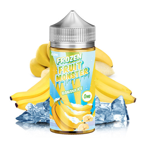 Banana Ice 100ml | Frozen Fruit Monster | Vape World Australia | E-Liquid