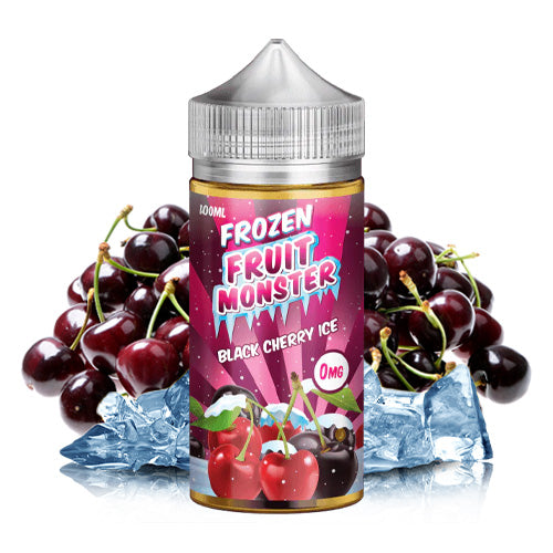 Black Cherry Ice 100ml | Frozen Fruit Monster | Vape World Australia | E-Liquid