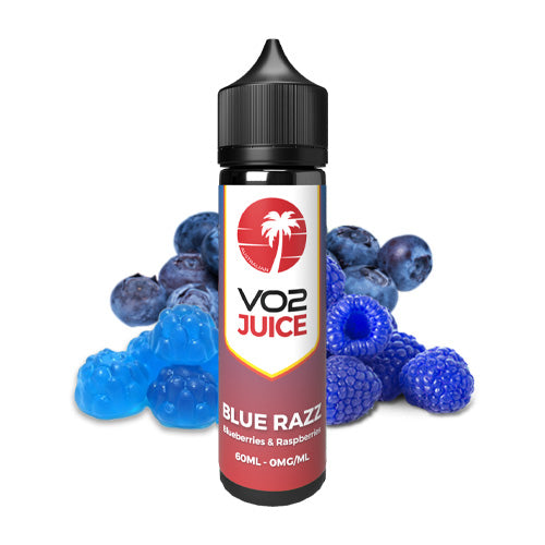 Blue Razz 60ml | Vo2 Juice | Vape World Australia | E-Liquid