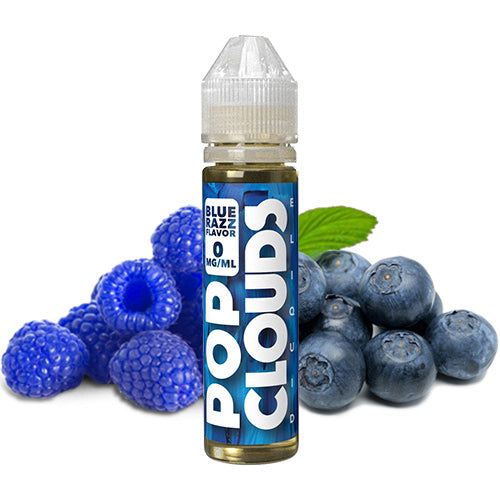 Blue Razz 60ml | Pop Clouds E-Liquid | Vape World Australia | E-Liquid