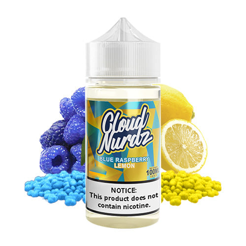 Blue Razz Lemon 100ml | Cloud Nurdz | Vape World Australia | E-Liquid