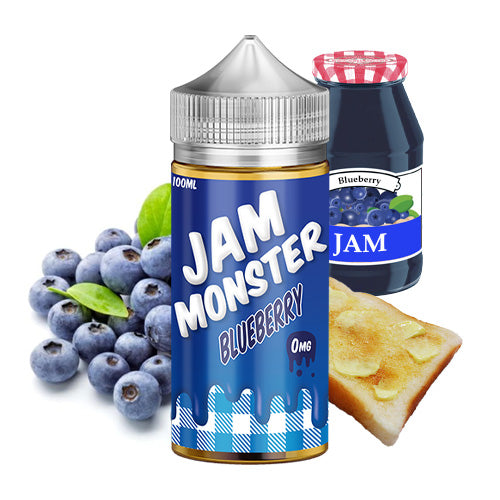 Blueberry 100ml | Jam Monster | Vape World Australia | E-Liquid