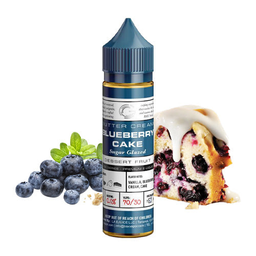Blueberry Cake 60ml | Glas Vapor | Vape World Australia | E-Liquid