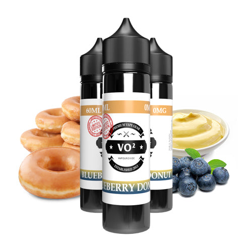 Blueberry Donut 60ml | VO2 | Vape World Australia | E-Liquid