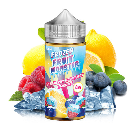 Blueberry Raspberry Lemon Ice 100ml | Frozen Fruit Monster | Vape World Australia | E-Liquid