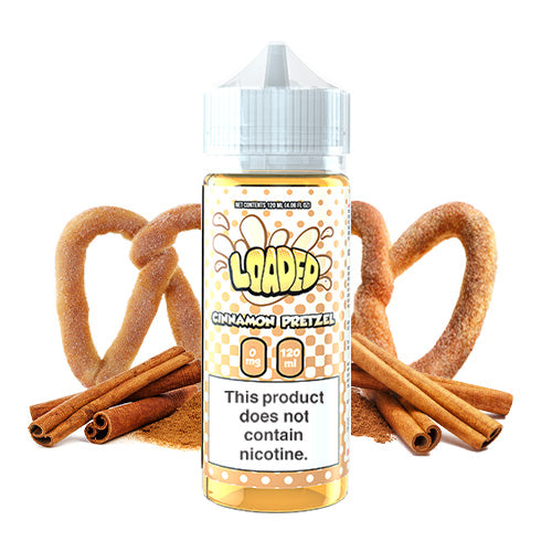 Cinnamon Pretzel 120ml | Loaded E-Liquid | Vape World Australia | E-Liquid