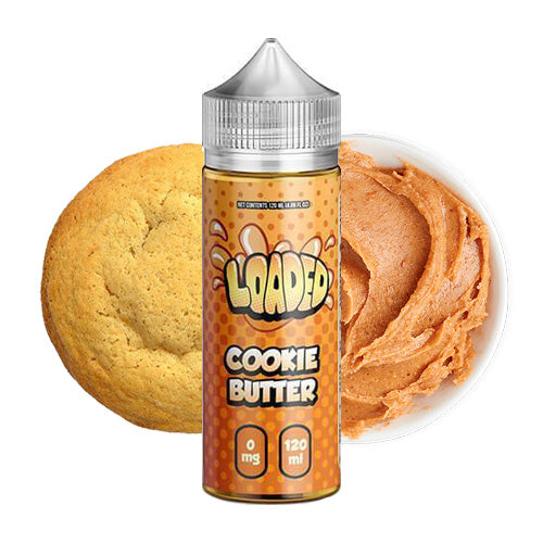 Cookie Butter 120ml | Loaded E-Liquid | Vape World Australia | E-Liquid