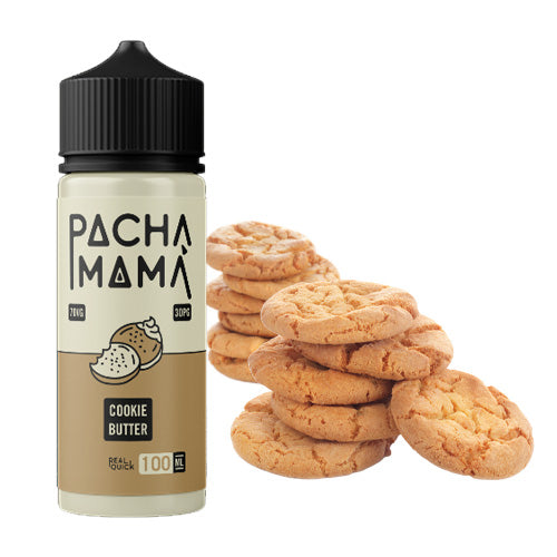 Cookie Butter 100ml | Pacha Mama Dessert | Vape World Australia | E-Liquid