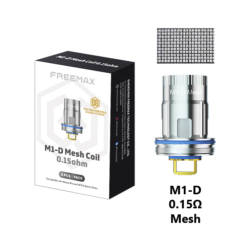 FreeMaX Mesh Pro Coils M1-D 0.15ohm | Vape World Australia | Vaping Hardware