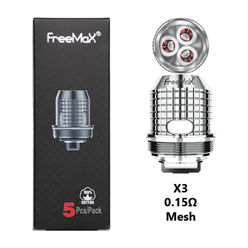 FreeMaX Fireluke Mesh Coils X3 0.15ohm | Vape World Australia | Vaping Hardware