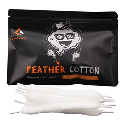 Geek Vape Feather Cotton | Vaping Hardware | Vape World Australia