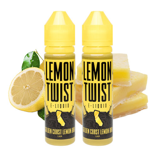Golden Coast Lemon Bar 120ml | Lemon Twist E-Liquid | Vape World Australia | E-Liquid