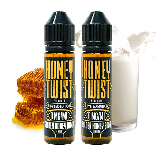 Golden Honey Bomb 120ml | Honey Twist E-Liquid | Vape World Australia | E-Liquid