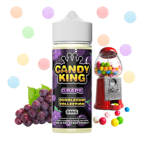 Grape 100ml | Candy King Bubblegum | Vape World Australia | E-Liquid