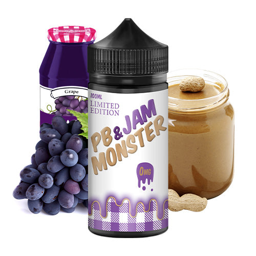 Grape 100ml | PB & Jam Monster Limited Edition | Vape World Australia | E-Liquid
