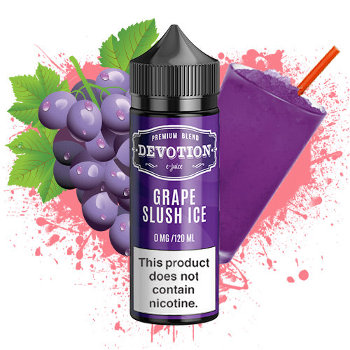 Grape Slush Ice 120ml | Devotion E-Liquid | Vape World Australia | E-Liquid