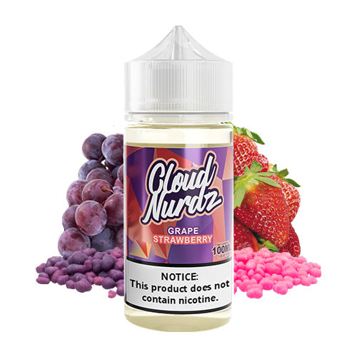 Grape Strawberry 100ml | Cloud Nurdz | Vape World Australia | E-Liquid