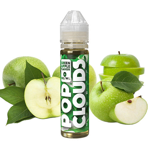 Green Apple 60ml | Pop Clouds E-Liquid | Vape World Australia | E-Liquid