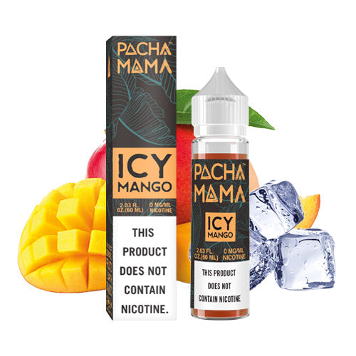 Icy Mango 60ml | Pacha Mama Salts SubOhm | Vape World Australia | E-Liquid