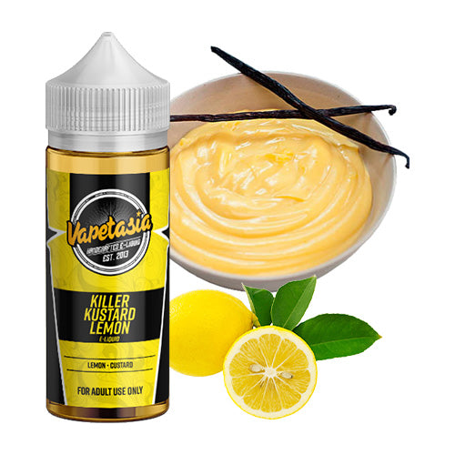 Killer Kustard Lemon 100ml | Vapetasia | Vape World Australia | E-Liquid