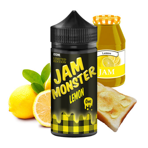 Lemon 100ml | Jam Monster | Vape World Australia | E-Liquid