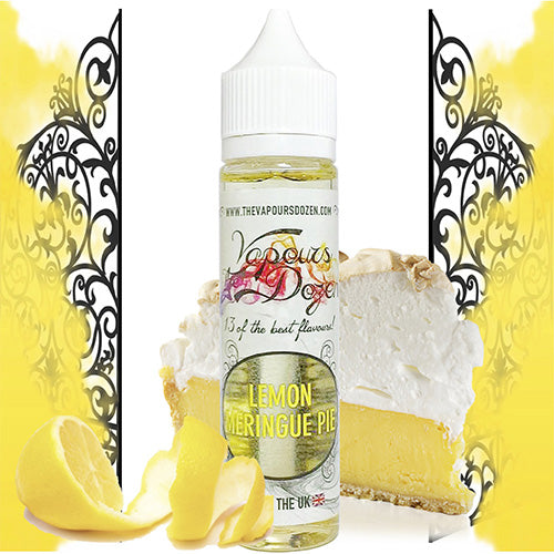 Lemon Meringue Pie 60ml | The Vapours Dozen | Vape World Australia | E-Liquid