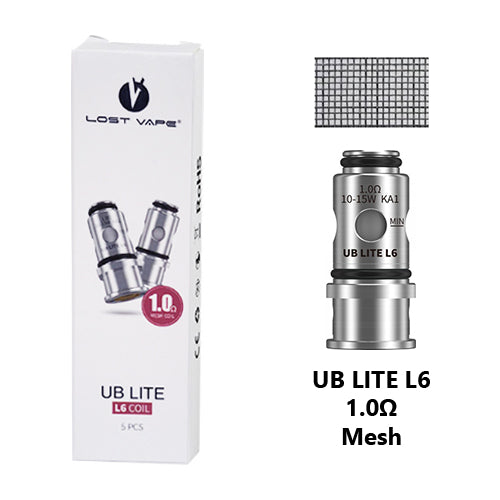 Lost Vape UB Lite Ultra Boost Coils 1.0ohm | Vape World Australia | Vaping Hardware