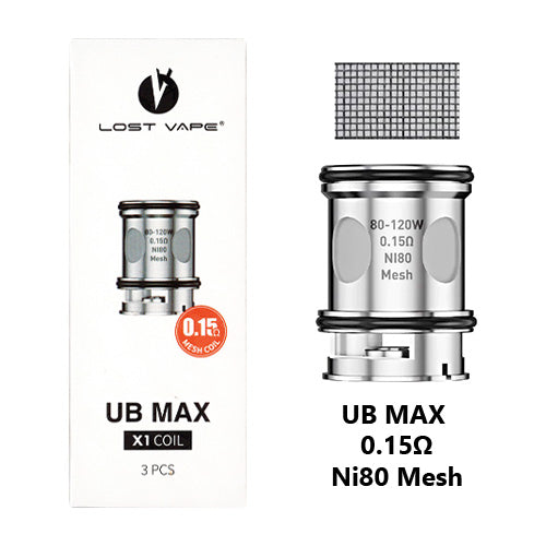 Lost Vape UB Ultra Boost Max Coils 0.15ohm | Vape World Australia | Vaping Hardware