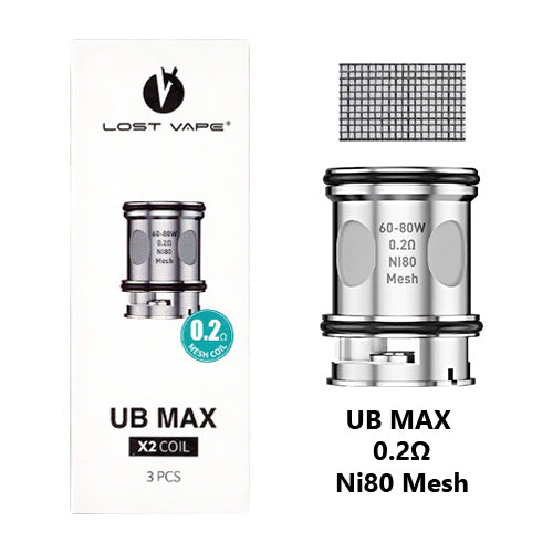 Lost Vape UB Ultra Boost Max Coils 0.2ohm | Vape World Australia | Vaping Hardware