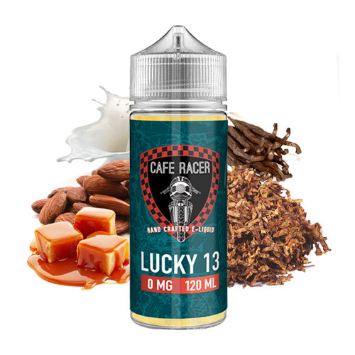 Lucky 13 120ml | Cafe Racer Craft E-Liquid | Vape World Australia | E-Liquid