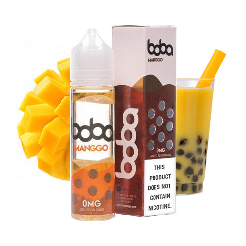 Manggo Boba 60ml | Jazzy Boba E-Liquid | Vape World Australia | E-Liquid