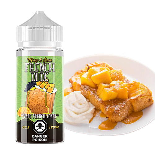 Mango & Cream French Dude 120ml | Vape Breakfast Classics | Vape World Australia | E-Liquid