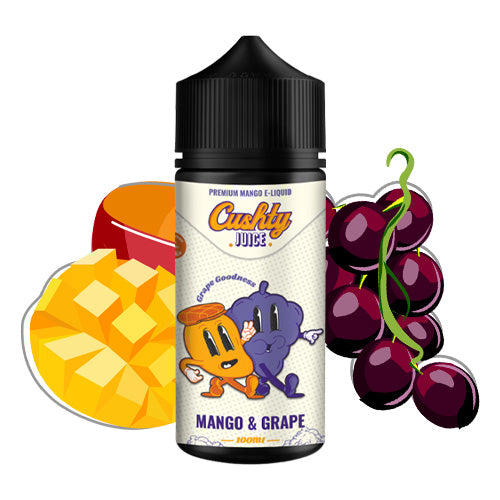Mango Grape 100ml | Cushty Juice | Vape World Australia | E-Liquid