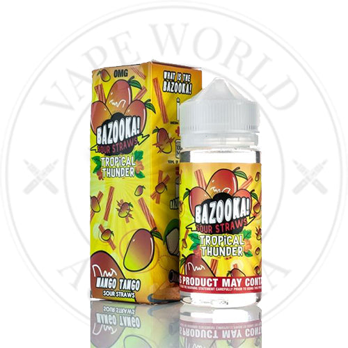 Mango Tango | Bazooka Sour Straws | Vape World Australia | E-Liquid