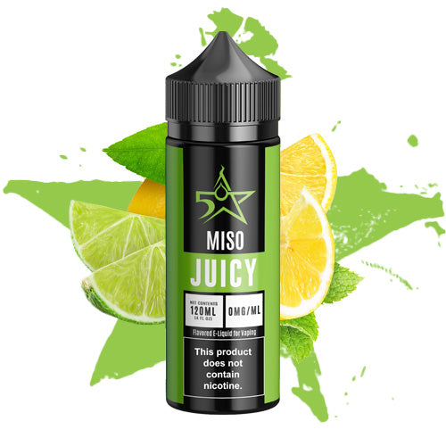 Miso Juicy 120ml | Five Star Juice | Vape World Australia | E-Liquid