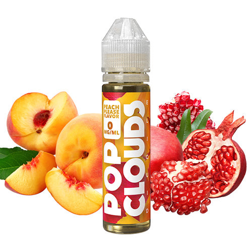 Peach Please 60ml | Pop Clouds E-Liquid | Vape World Australia | E-Liquid