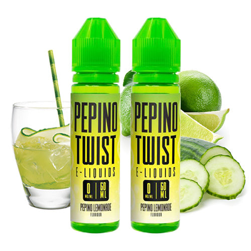 Pepino Lemonade 120ml | Pepino Twist E-Liquid | Vape World Australia | E-Liquid