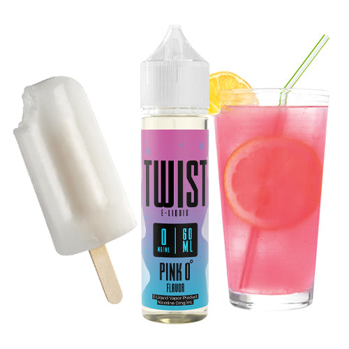 Pink 0° 60ml | Twist E-Liquid | Vape World Australia | E-Liquid
